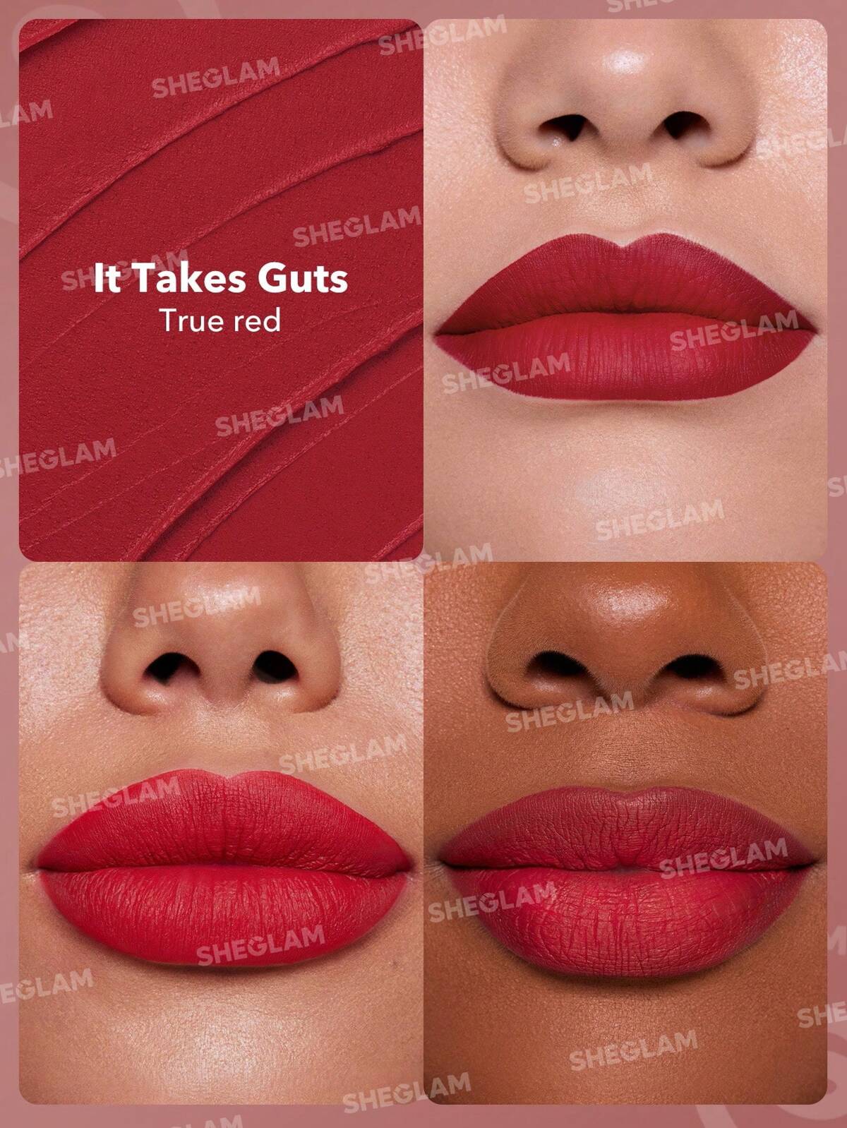 Dynamatte Boom Long-Lasting Matte Lipstick-Stronger Than Ever SHEGLAM