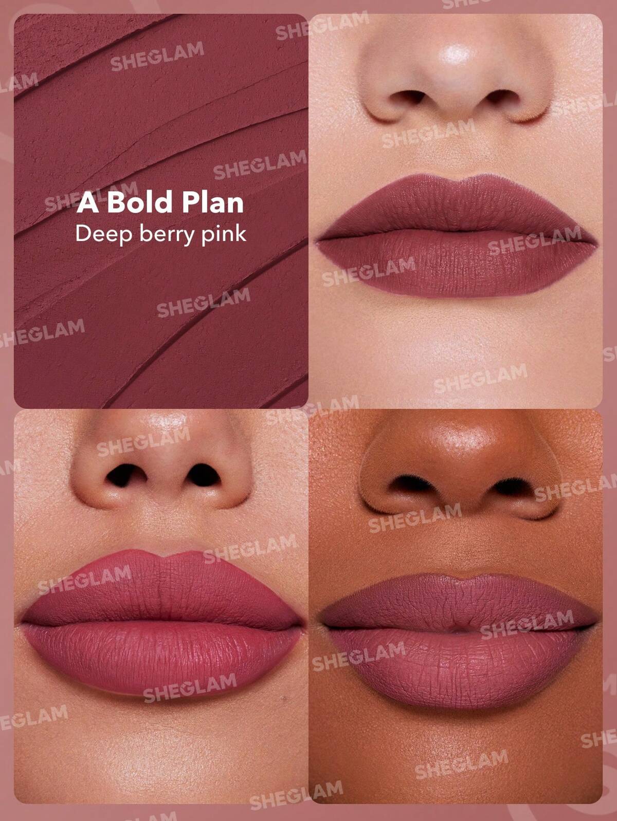 Dynamatte Boom Long-Lasting Matte Lipstick-Stronger Than Ever SHEGLAM