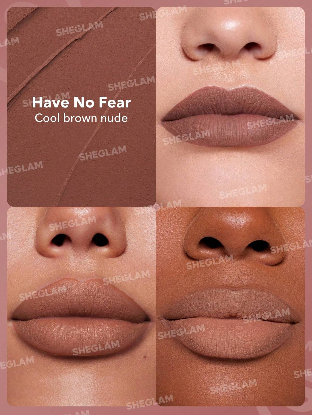 Dynamatte Boom Long-Lasting Matte Lipstick-Stronger Than Ever SHEGLAM