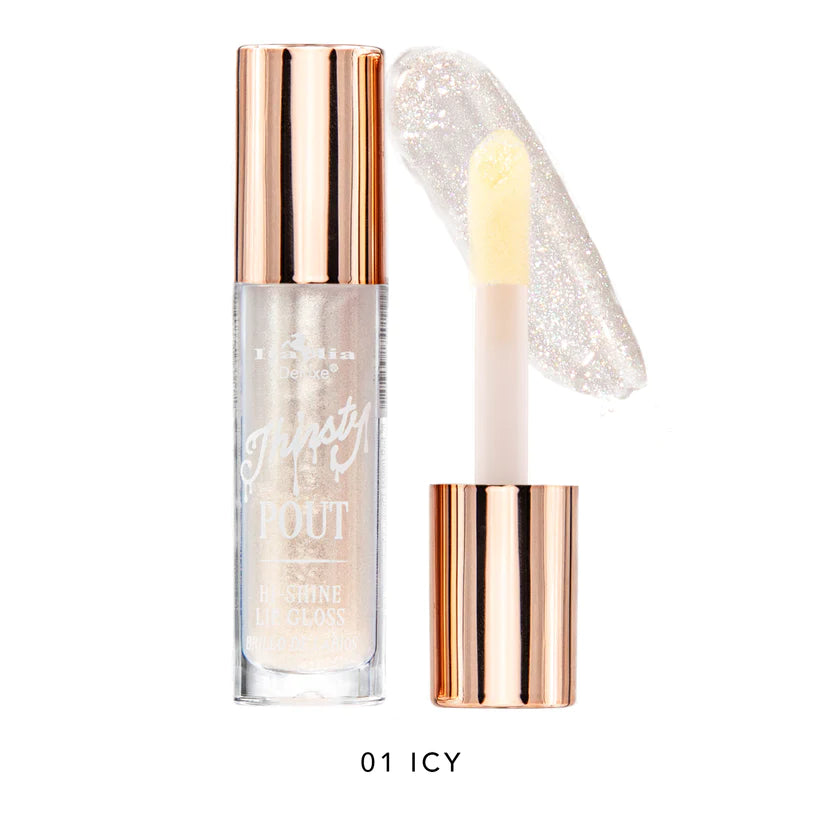 Italia Deluxe Thirsty Pout Hi-Shine Lip Gloss