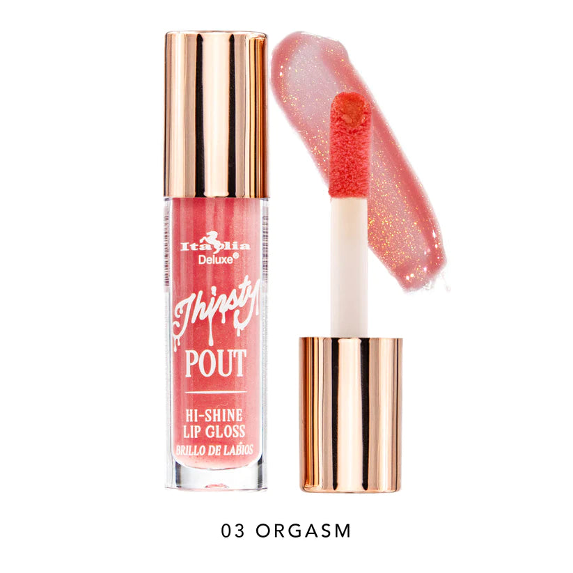 Italia Deluxe Thirsty Pout Hi-Shine Lip Gloss