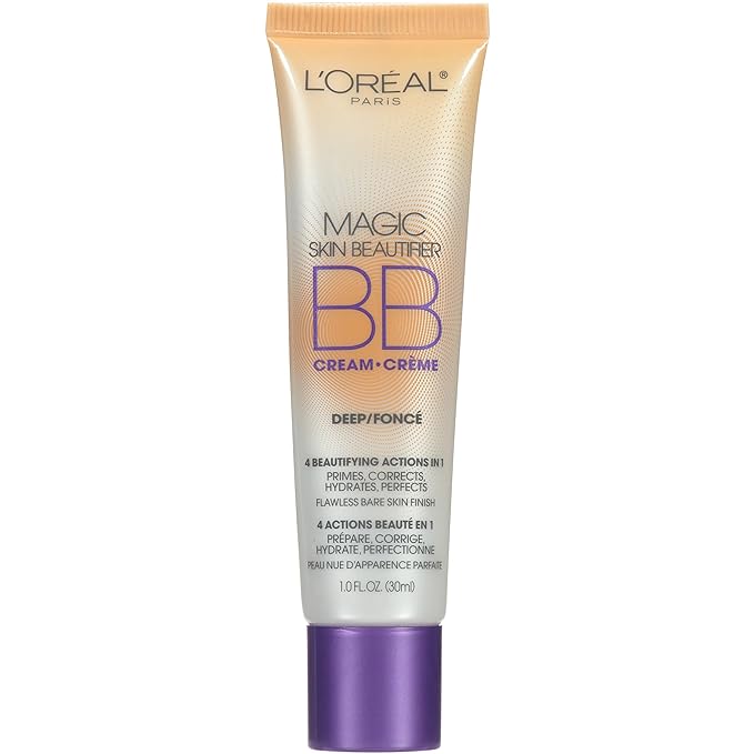 L'Oreal Paris Makeup Magic Skin Beautifier BB Cream Tinted Moisturizer Medium