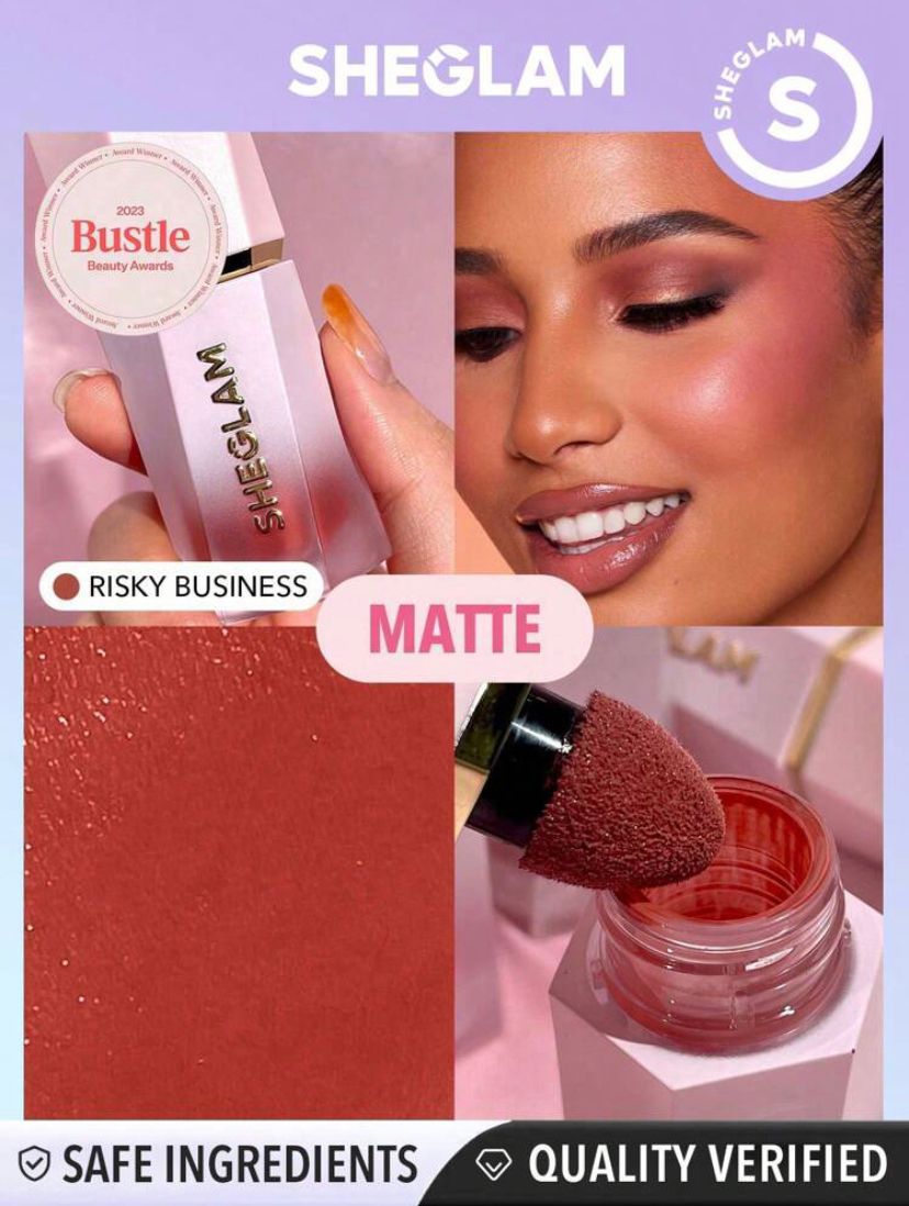 SHEGLAM Color Bloom Liquid Blush Matte Finish