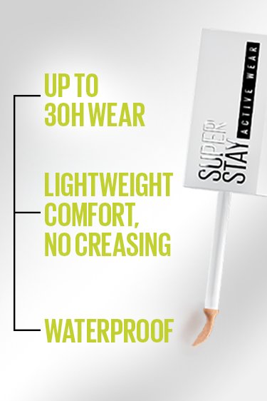 Maybelline SUPER STAY LONGWEAR LIQUID CONCEALER UP TO 30HR WEAR