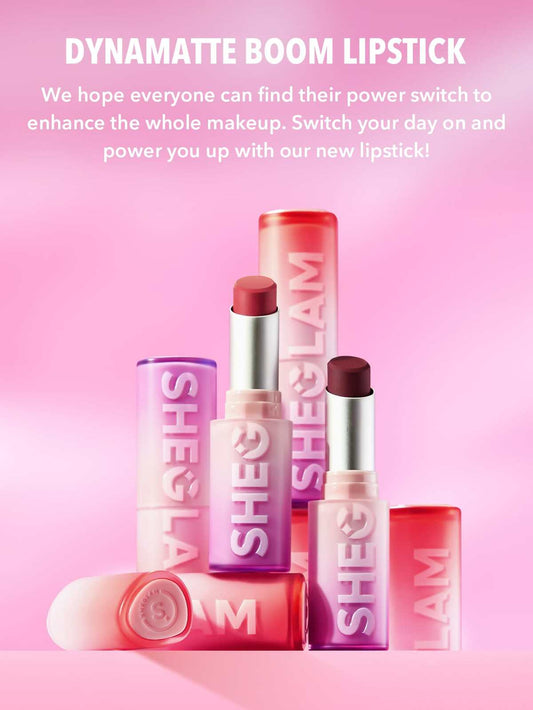 Dynamatte Boom Long-Lasting Matte Lipstick-Stronger Than Ever SHEGLAM
