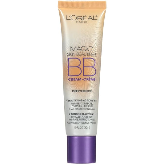 L'Oreal Paris Makeup Magic Skin Beautifier BB Cream Tinted Moisturizer Medium