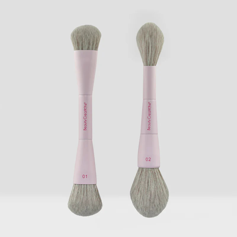 Beauty Creations Powder & cream complexion brush set