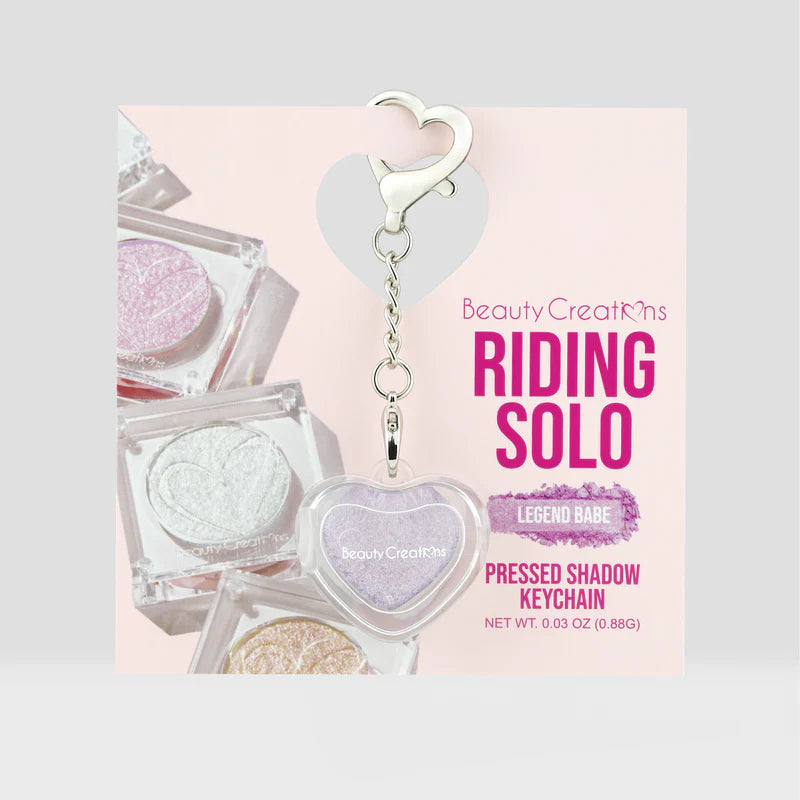 Riding Solo Pressed Shadow Keychain Beauty Creations