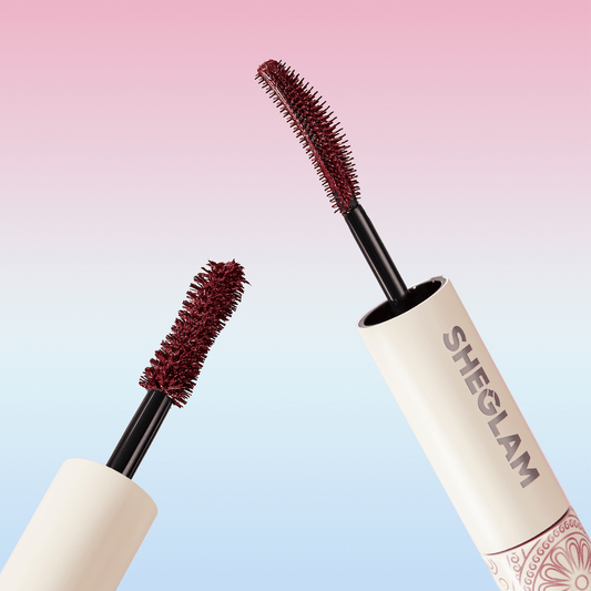 All-In-One Volume & Length Mascara-Waterproof Brugundy SHEGLAM