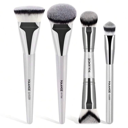 Juego profesional de brochas de maquillaje MAANGE de 4 piezas