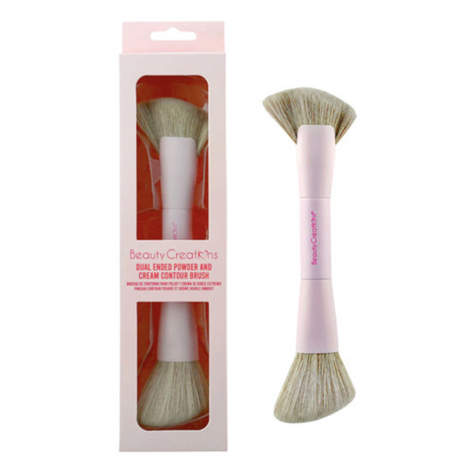 Beauty Creations Dual Ended Powder And Cream Contour Brush